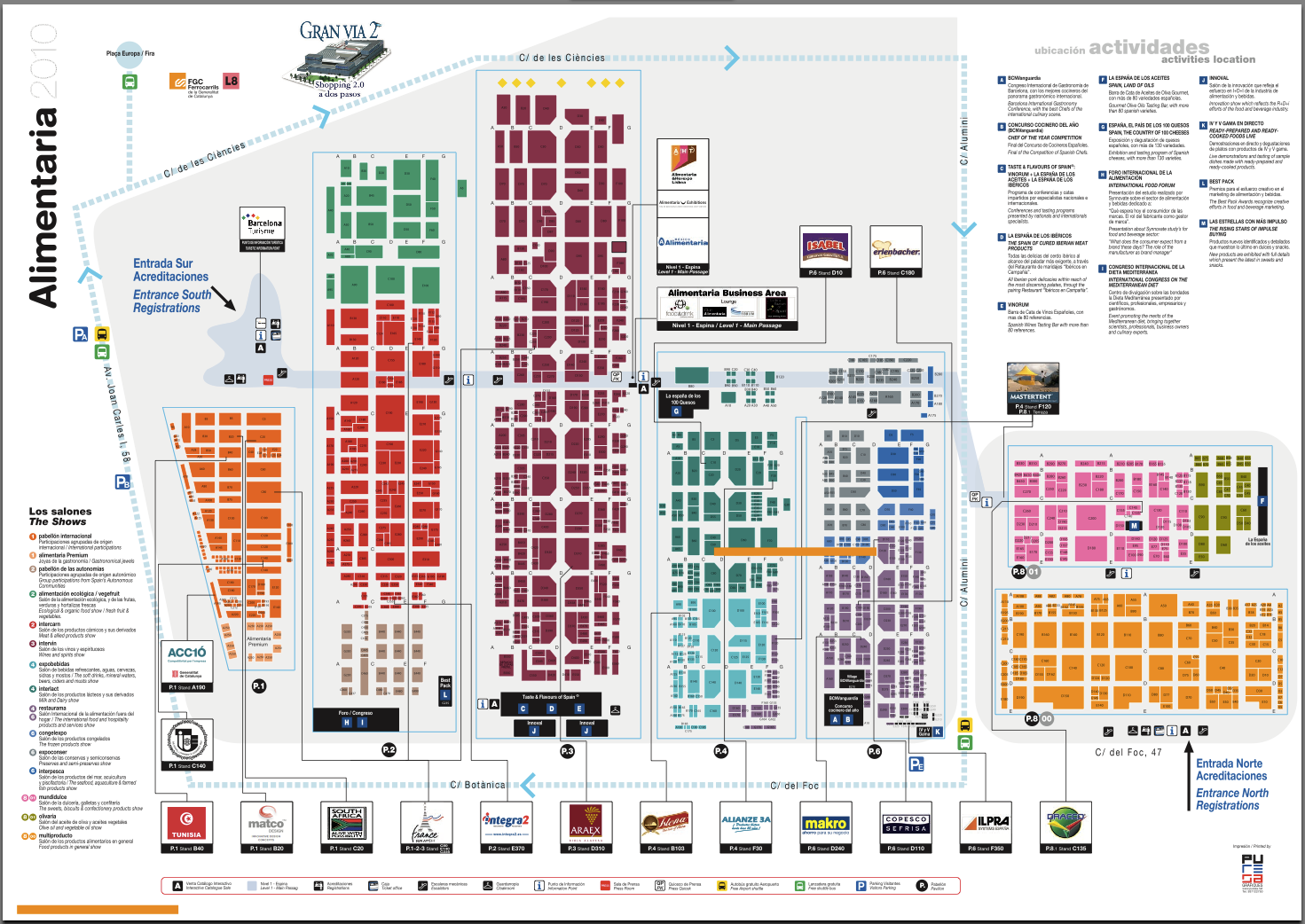 Alimentaria Map