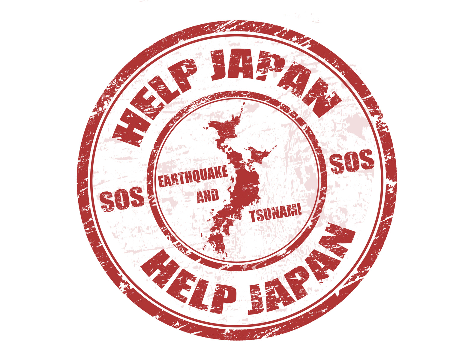 Help Japan stamp